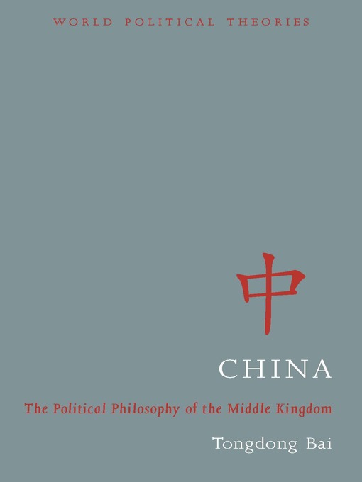 Title details for China by Tongdong Bai - Available
